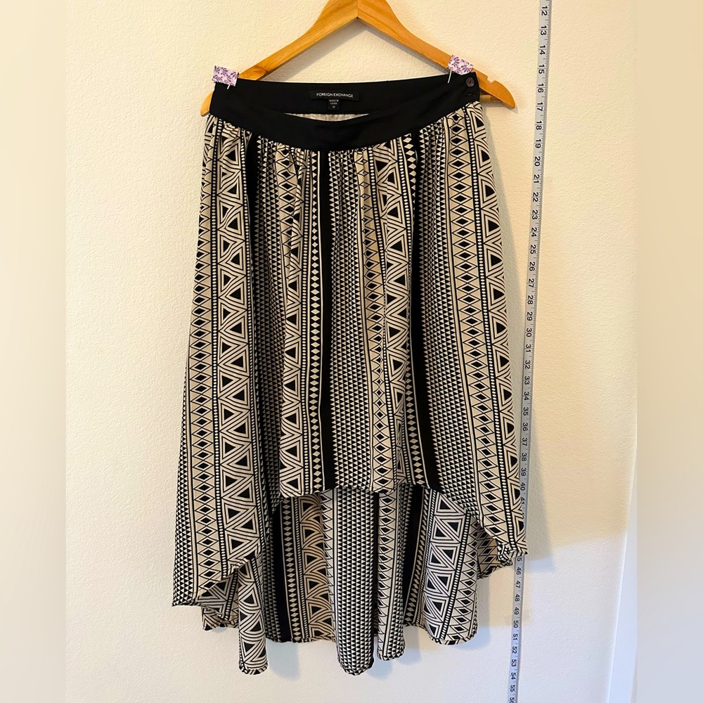 Tribal High-low Skirt